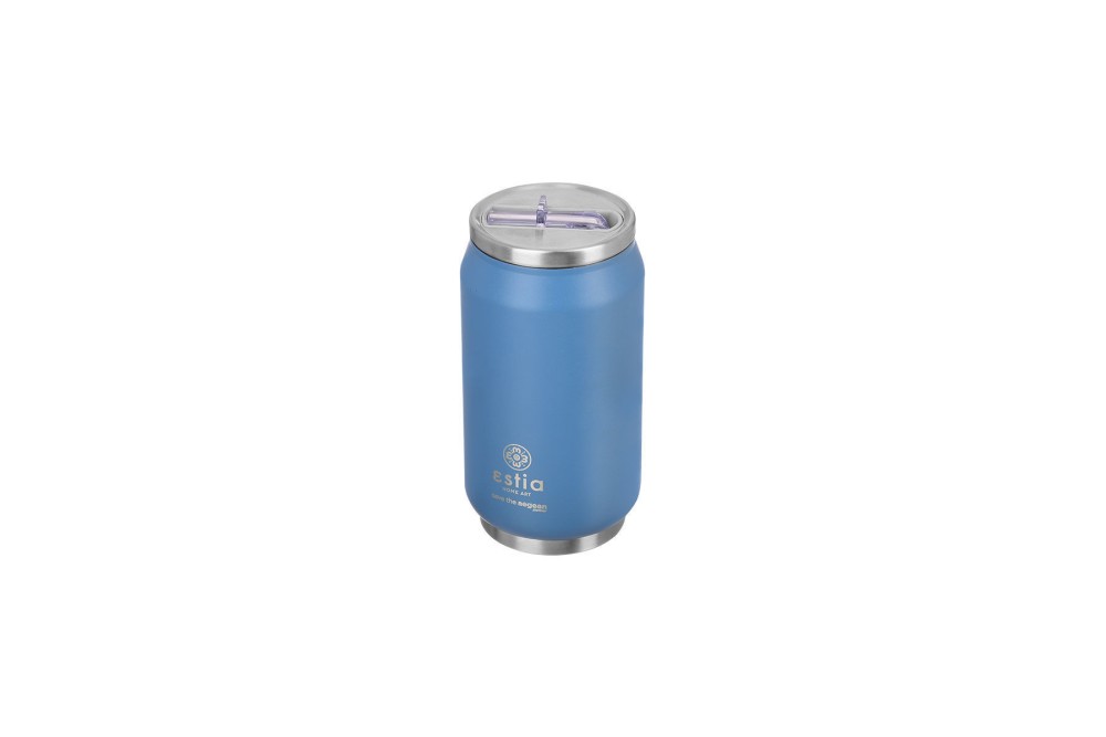 ESTIA ΘΕΡΜΟΣ TRAVEL CUP SAVE THE AEGEAN 300ml DENIM BLUE