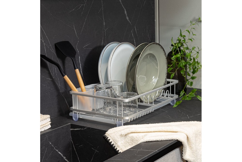 ESTIA ΠΙΑΤΟΘΗΚΗ ΑΛΟΥΜΙΝΙΟΥ 12x43x30 ΜΕ ΔΙΑΦΑΝΗ ΔΙΣΚΟ