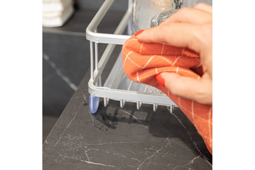 ESTIA ΠΙΑΤΟΘΗΚΗ ΑΛΟΥΜΙΝΙΟΥ 12x43x30 ΜΕ ΔΙΑΦΑΝΗ ΔΙΣΚΟ