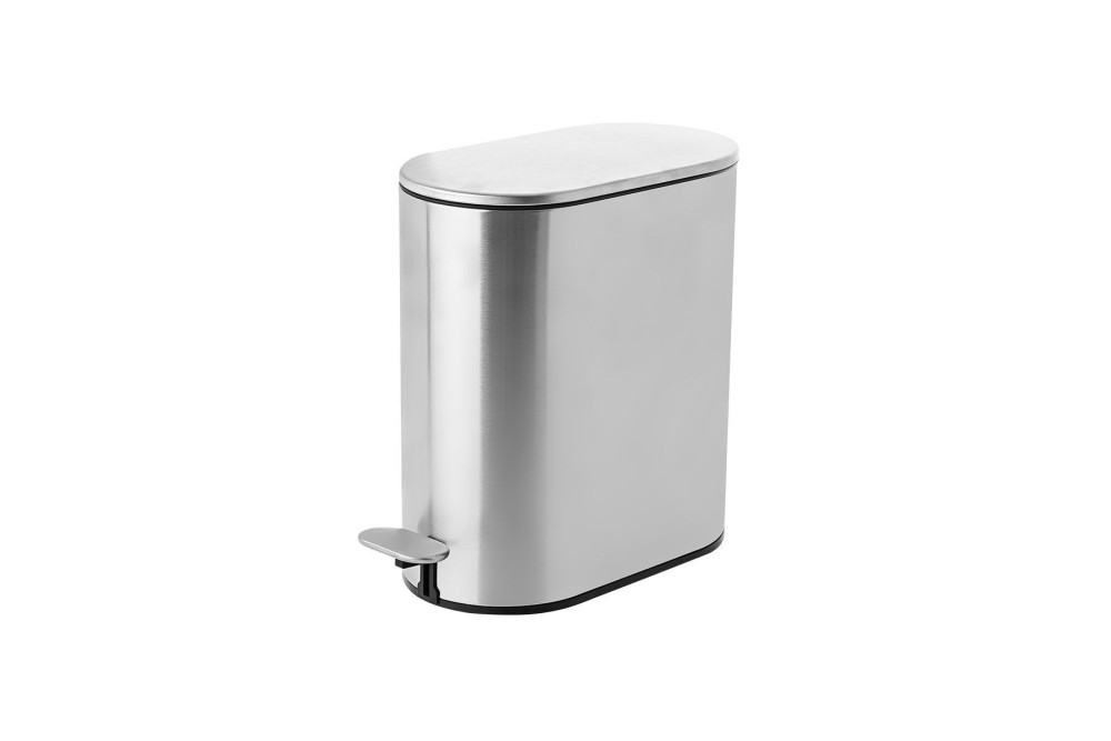 ESTIA ΧΑΡΤΟΔΟΧΕΙΟ ΜΠΑΝΙΟΥ SLIM SOFT CLOSE ΑΝΟΞΕΙΔΩΤΟ 5lt ΜΑΤ ΙΝΟΞ