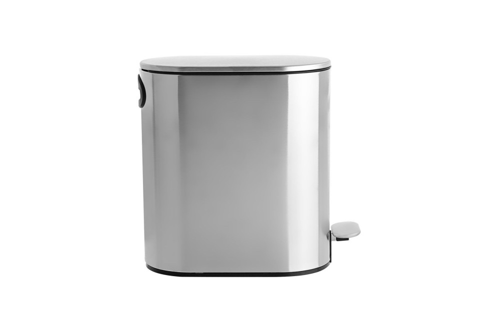 ESTIA ΧΑΡΤΟΔΟΧΕΙΟ ΜΠΑΝΙΟΥ SLIM SOFT CLOSE ΑΝΟΞΕΙΔΩΤΟ 5lt ΜΑΤ ΙΝΟΞ