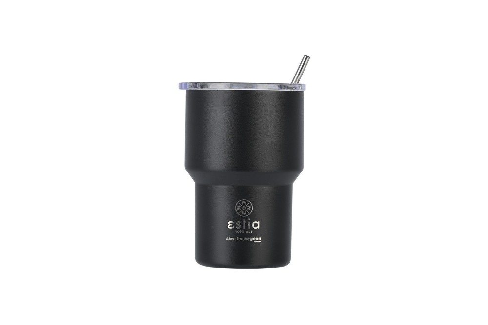ESTIA ΘΕΡΜΟΣ MUG LITE SAVE THE AEGEAN 4000ml MIDNIGHT BLACK