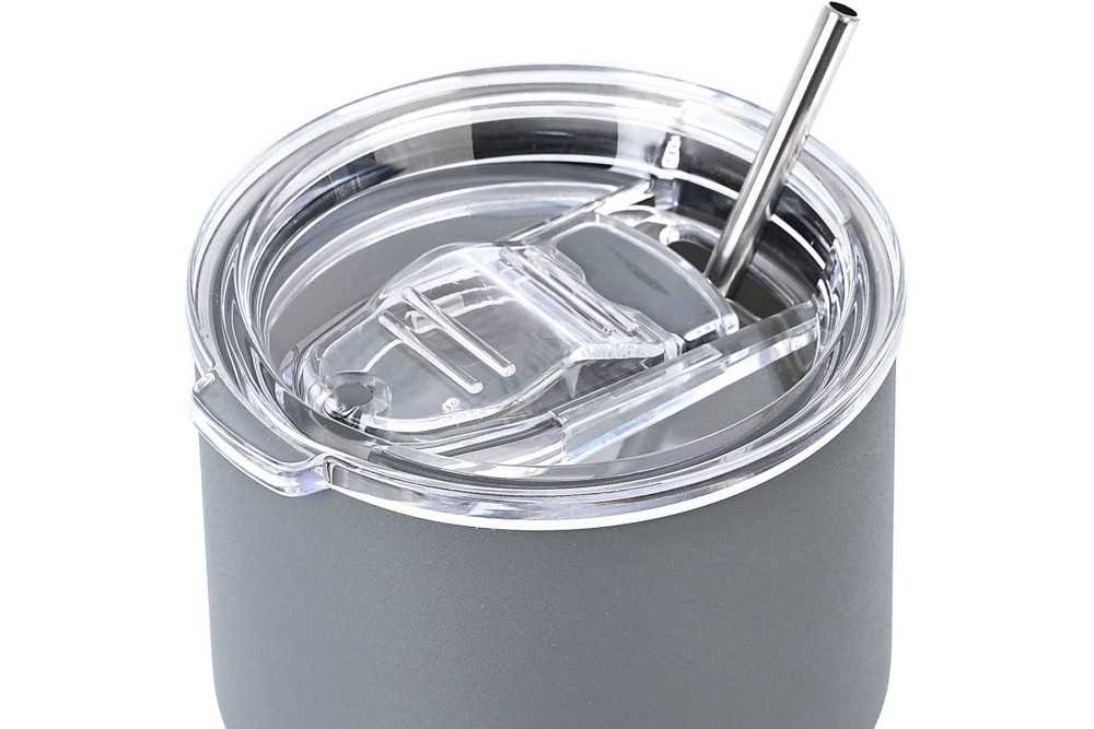 ESTIA ΘΕΡΜΟΣ MUG LITE SAVE THE AEGEAN 400ml FJORD GREY