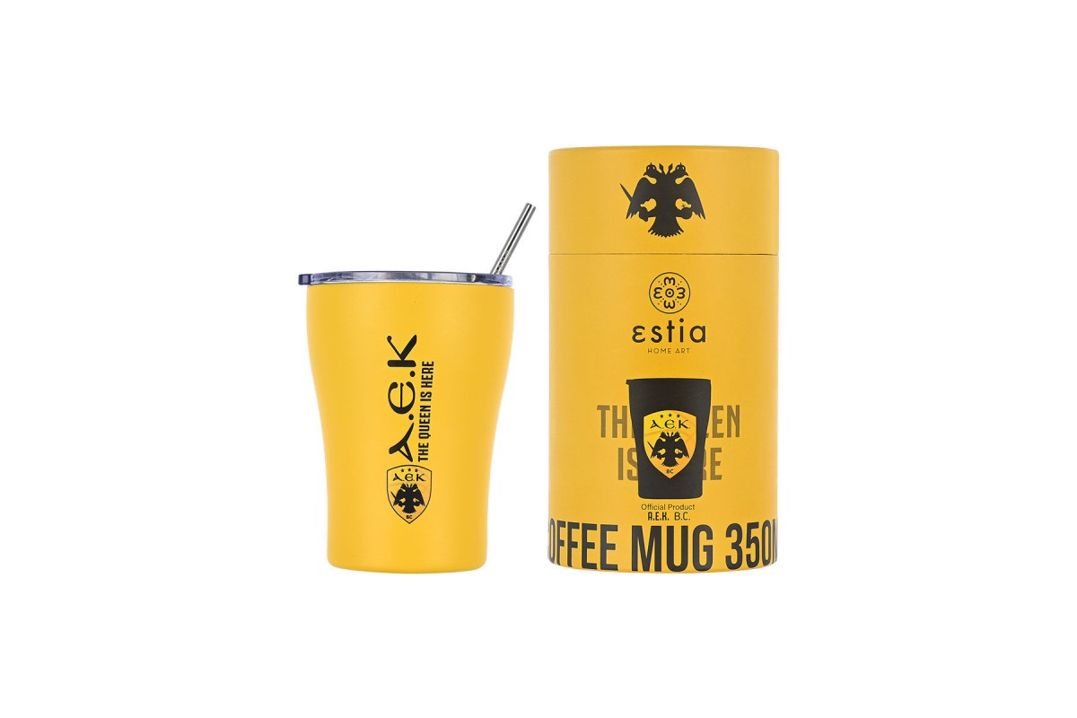 ESTIA ΘΕΡΜΟΣ COFFEE MUG AEK BC EDITION 350ml