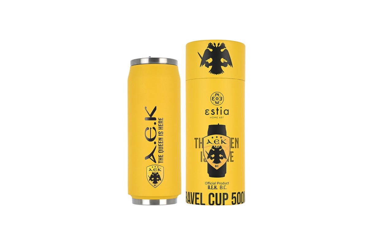 ESTIA ΘΕΡΜΟΣ TRAVEL CUP AEK BC EDITION 500ml