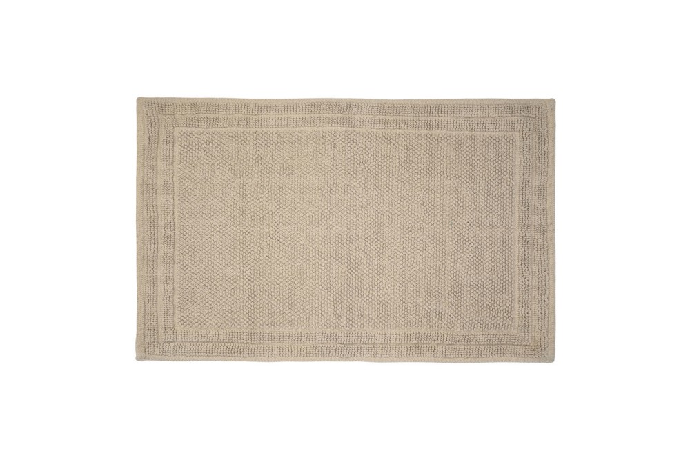 ESTIA ΤΑΠΕΤΟ ΜΠΑΝΙΟΥ FJORD 100% ΒΑΜΒΑΚΕΡΟ 50x80cm DESERT