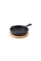 ESTIA ΤΗΓΑΝΙ ΣΕΡΒΙΡΙΣΜΑΤΟΣ IRON MANTEMENIO 10cm ΜΕ ΒΑΣΗ BAMBOO ESTIA ΤΗΓΑΝΙ ΣΕΡΒΙΡΙΣΜΑΤΟΣ IRON MANTEMENIO 10cm ΜΕ ΒΑΣΗ BAMBOO