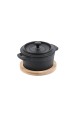 ESTIA ΚΑΤΣΑΡΟΛΑΚΙ IRON ΜΑΝΤΕΜΕΝΙΟ 10cm ΜΕ ΒΑΣΗ BAMBOO