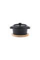 ESTIA ΚΑΤΣΑΡΟΛΑΚΙ IRON ΜΑΝΤΕΜΕΝΙΟ 10cm ΜΕ ΒΑΣΗ BAMBOO