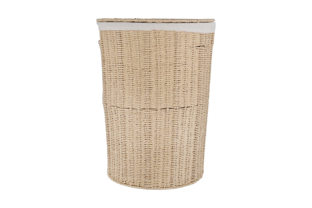 ESTIA ΚΑΛΑΘΙ ΑΠΛΥΤΩΝ BOTANICA 40x40x55cm ME ΕΣΩΤΕΡΙΚΗ ΕΠΕΝΔΥΣΗ & ΚΑΠΑΚΙ