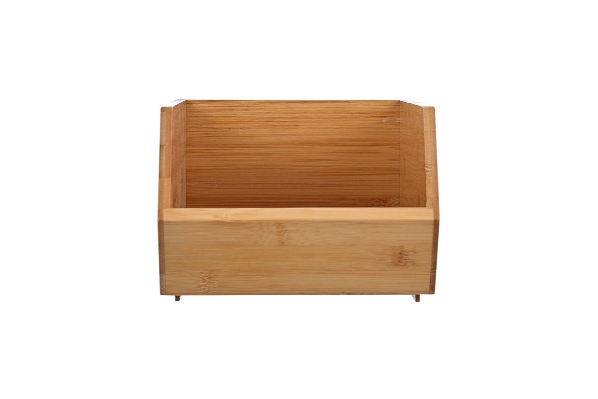 ESTIA ΚΟΥΤΙ ΟΡΓΑΝΩΣΗΣ BAMBOO ESSENTIALS 17.8x15.7x12.5cm ESTIA ΚΟΥΤΙ ΟΡΓΑΝΩΣΗΣ BAMBOO ESSENTIALS 17.8x15.7x12.5cm