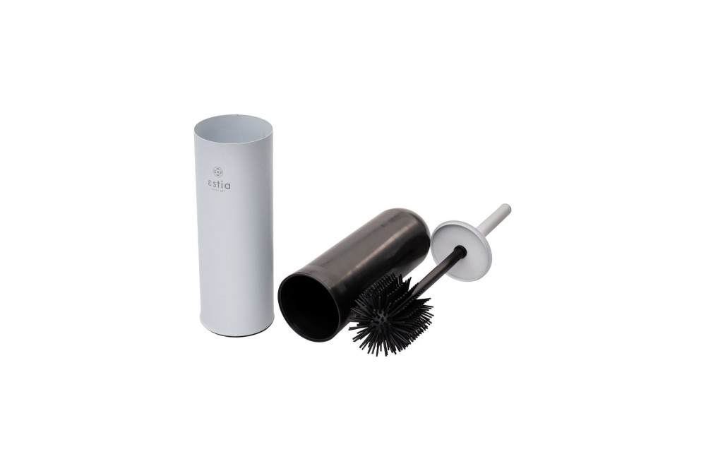 ESTIA ΠΙΓΚΑΛ DITA ΑΝΟΞΕΙΔΩΤΟ ΜΕ ΠΛΑΣΤΙΚΟ ΔΟΧΕΙΟ 23cm ΜΑΤ ΛΕΥΚΟ