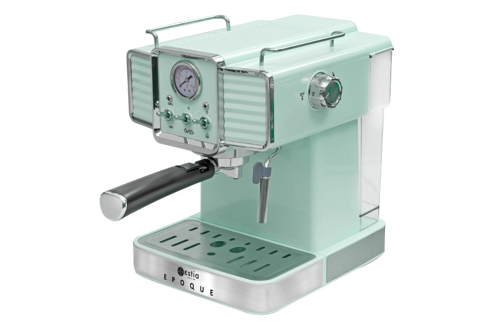 ESTIA ΜΗΧΑΝΗ ESPRESSO RETRO EPOQUE 1350w 20bar 1.5lt MINT