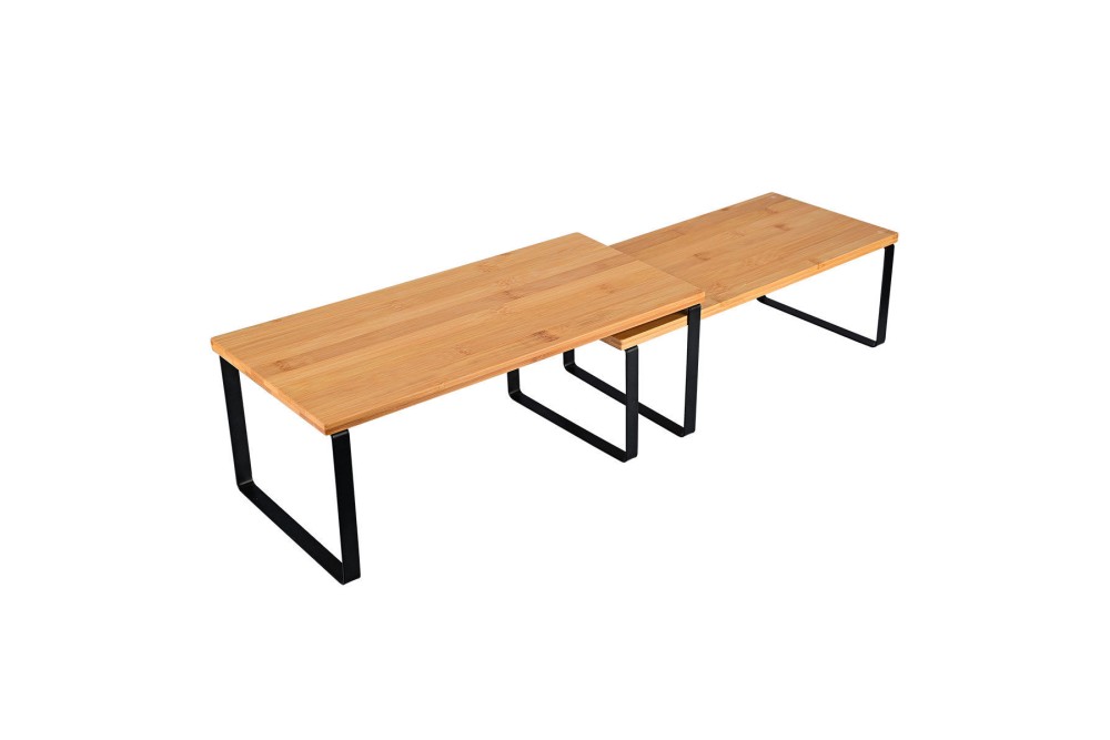 ESTIA ΡΑΦΙΕΡΑ ΟΡΓΑΝΩΣΗΣ ΠΑΓΚΟΥ BAMBOO ESSENTIALS 2 ΤΕΜ.