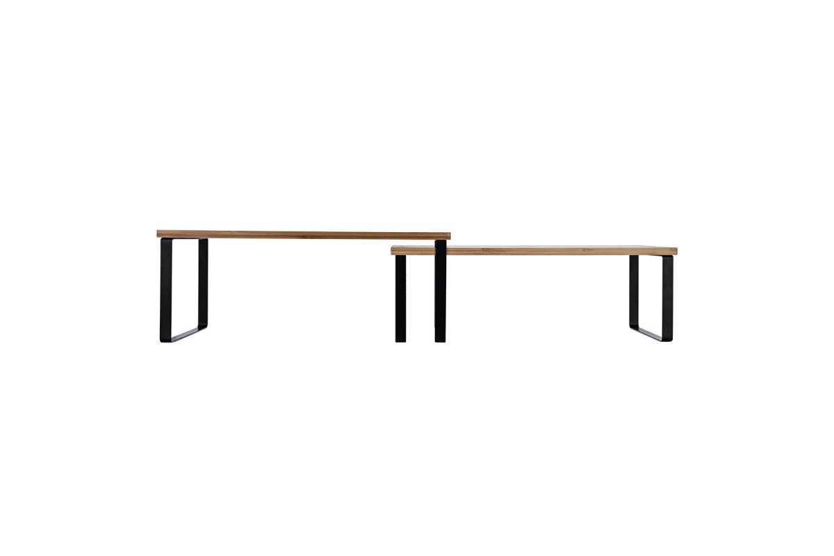 ESTIA ΡΑΦΙΕΡΑ ΟΡΓΑΝΩΣΗΣ ΠΑΓΚΟΥ BAMBOO ESSENTIALS 2 ΤΕΜ.