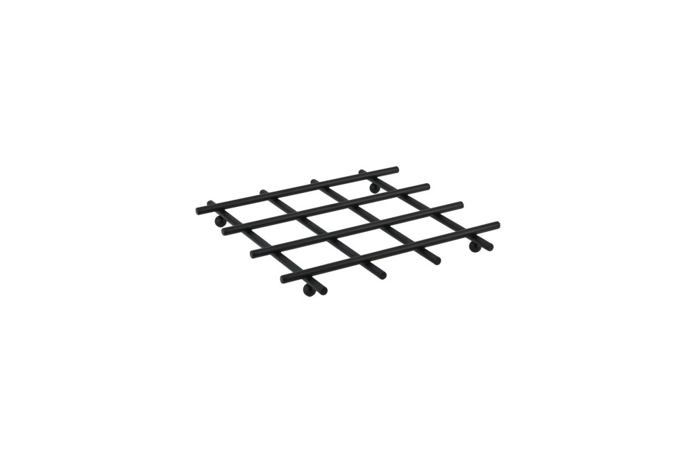 ESTIA ΒΑΣΗ ΜΑΓΕΙΡΙΚΟΥ ΣΚΕΥΟΥΣ MATTE BLACK ΑΠΟ ΚΡΑΜΑ ΨΕΥΔΑΡΓΥΡΟΥ