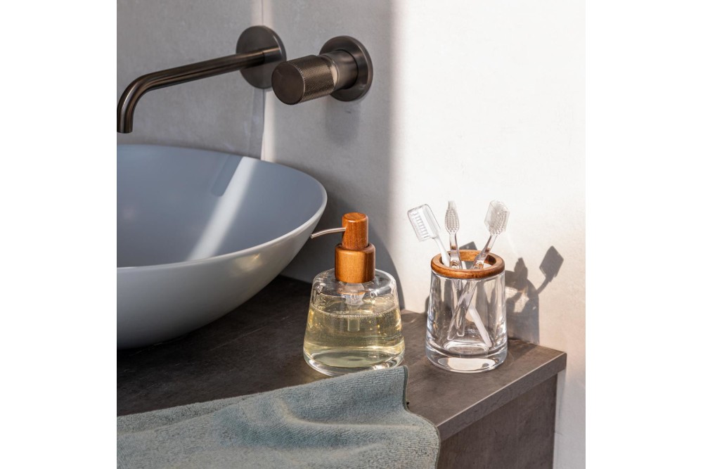 ESTIA ΠΟΤΗΡΑΚΙ ΜΠΑΝΙΟΥ ALLURE ΓΥΑΛΙΝΟ