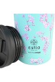 ESTIA ΘΕΡΜΟΣ TRAVEL MUG SAVE THE AEGEAN 350ml BLOSSOM GREEN