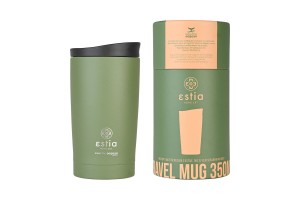 ESTIA ΘΕΡΜΟΣ TRAVEL MUG SAVE THE AEGEAN 350ml FOREST SPIRIT