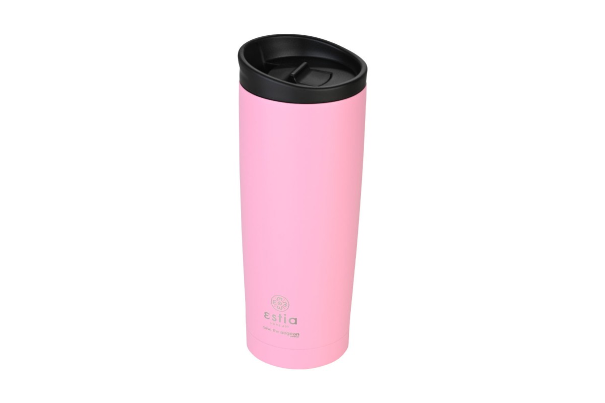 ESTIA ΘΕΡΜΟΣ TRAVEL MUG SAVE THE AEGEAN 500ml BLOSSOM ROSE