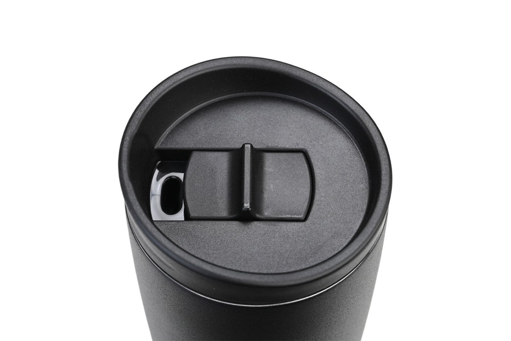 ESTIA ΘΕΡΜΟΣ TRAVEL MUG SAVE THE AEGEAN 350ml MIDNIGHT BLACK
