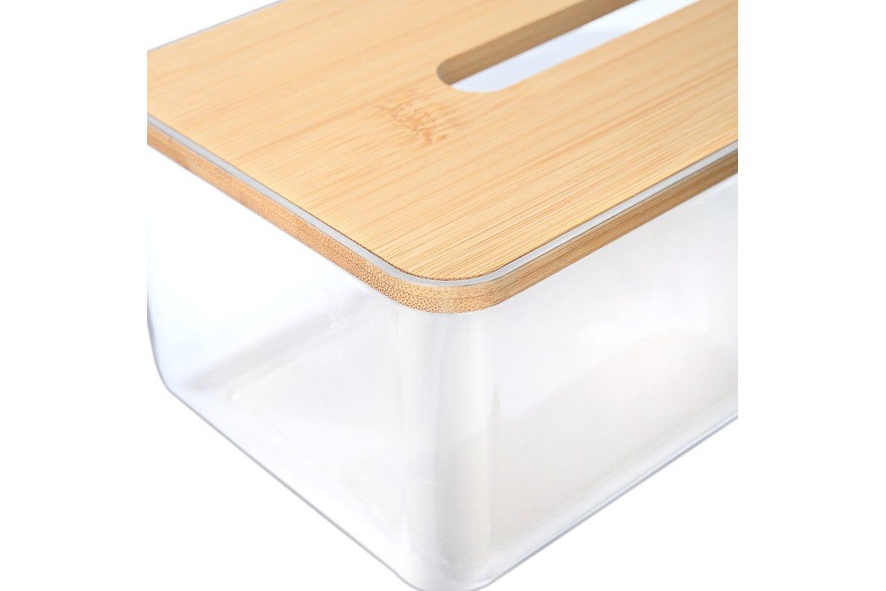 ESTIA ΘΗΚΗ ΓΙΑ ΧΑΡΤΟΜΑΝΤΗΛΑ BAMBOO ESSENTIALS 23x13x10cm