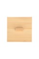 ESTIA ΚΟΥΤΙ ΑΠΟΘΗΚΕΥΣΗΣ & ΟΡΓΑΝΩΣΗΣ BAMBOO ESSENTIALS ΤΕΤΡΑΓΩΝΟ  9x9x6cm ΜΕ ΚΑΠΑΚΙ