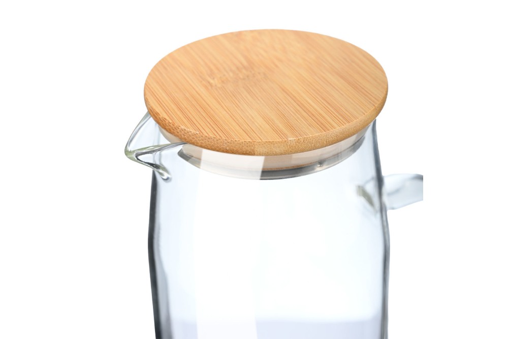 ESTIA ΚΑΝΑΤΑ BAMBOO ESSENTIALS ΓΥΑΛΙΝΗ 1500ml ΜΕ ΚΑΠΑΚΙ