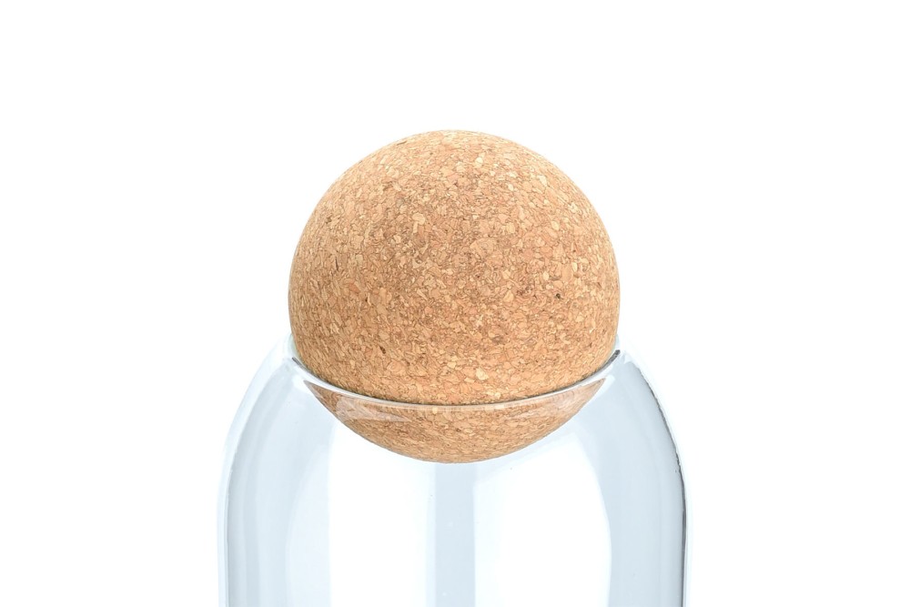 ESTIA ΔΟΧΕΙΟ ΑΠΟΘΗΚΕΥΣΗΣ ΓΥΑΛΙΝΟ 950ml ΜΕ ΚΑΠΑΚΙ ΦΕΛΛΟΥ