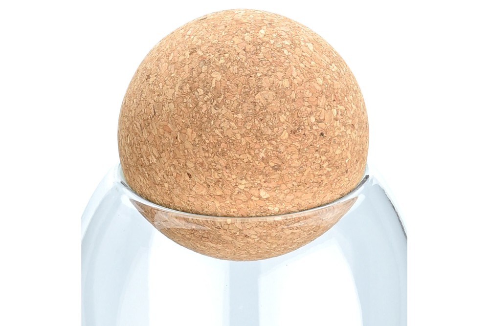 ESTIA ΔΟΧΕΙΟ ΑΠΟΘΗΚΕΥΣΗΣ ΓΥΑΛΙΝΟ 1300ml ΜΕ ΚΑΠΑΚΙ ΦΕΛΛΟΥ