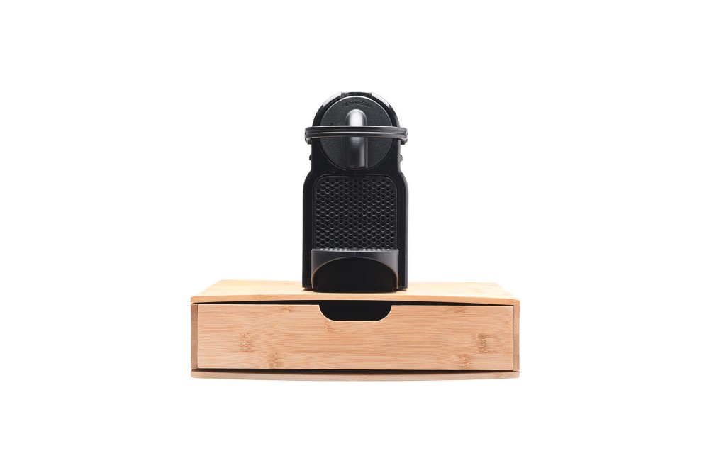 ESTIA ΘΗΚΗ ΓΙΑ ΚΑΨΟΥΛΕΣ ESPRESSO BAMBOO ESSENTIALS ΣΥΡΤΑΡΩΤΗ ΜΕ 5 ΡΥΘΜΙΖΟΜΕΝΕΣ ΘΕΣΕΙΣ