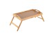 ESTIA ΔΙΣΚΟΣ ΣΕΡΒΙΡΙΣΜΑΤΟΣ BAMBOO ESSENTIALS 50x30x21cm ΜΕ ΑΝΑΔΙΠΛΟΥΜΕΝΑ ΠΟΔΙΑ