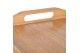 ESTIA ΔΙΣΚΟΣ ΣΕΡΒΙΡΙΣΜΑΤΟΣ BAMBOO ESSENTIALS 50x30x21cm ΜΕ ΑΝΑΔΙΠΛΟΥΜΕΝΑ ΠΟΔΙΑ