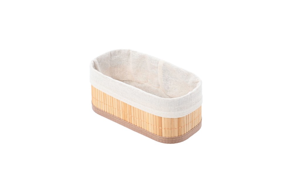 ESTIA ΚΑΛΑΘΙ ΟΡΓΑΝΩΣΗΣ BAMBOO ESSENTIALS 19.5x10cm ME ΕΠΕΝΔΥΣΗ