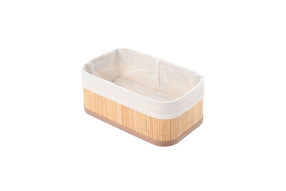 ESTIA ΚΑΛΑΘΙ ΟΡΓΑΝΩΣΗΣ BAMBOO ESSENTIALS 24.5x10cm ME ΕΠΕΝΔΥΣΗ