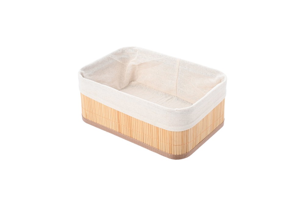 ESTIA ΚΑΛΑΘΙ ΟΡΓΑΝΩΣΗΣ BAMBOO ESSENTIALS 30x20cm ME ΕΠΕΝΔΥΣΗ