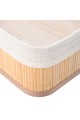 ESTIA ΚΑΛΑΘΙ ΟΡΓΑΝΩΣΗΣ BAMBOO ESSENTIALS 30x20cm ME ΕΠΕΝΔΥΣΗ