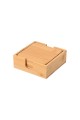 ESTIA ΣΟΥΒΕΡ BAMBOO ESSENTIALS 11x11cm ΜΕ ΘΗΚΗ 5 ΤΕΜ.