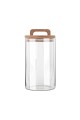 ESTIA ΔΟΧΕΙΟ ΑΠΟΘΗΚΕΥΣΗΣ ALLURE ΓΥΑΛΙΝΟ 1000ml 10x10x19cm ESTIA ΔΟΧΕΙΟ ΑΠΟΘΗΚΕΥΣΗΣ ALLURE ΓΥΑΛΙΝΟ 1000ml 10x10x19cm