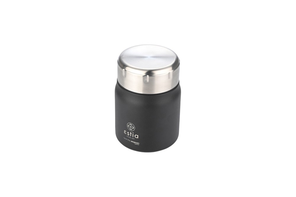 ESTIA ΘΕΡΜΟΣ LUNCH POT SAVE THE AEGEAN 0.5lt MIDNIGHT BLACK