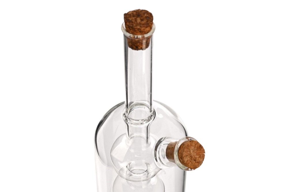 ESTIA ΜΠΟΥΚΑΛΙ ΓΙΑ ΛΑΔΙ & ΞΥΔΙ ΓΥΑΛΙΝΟ 350ml 2 ΣΕ 1