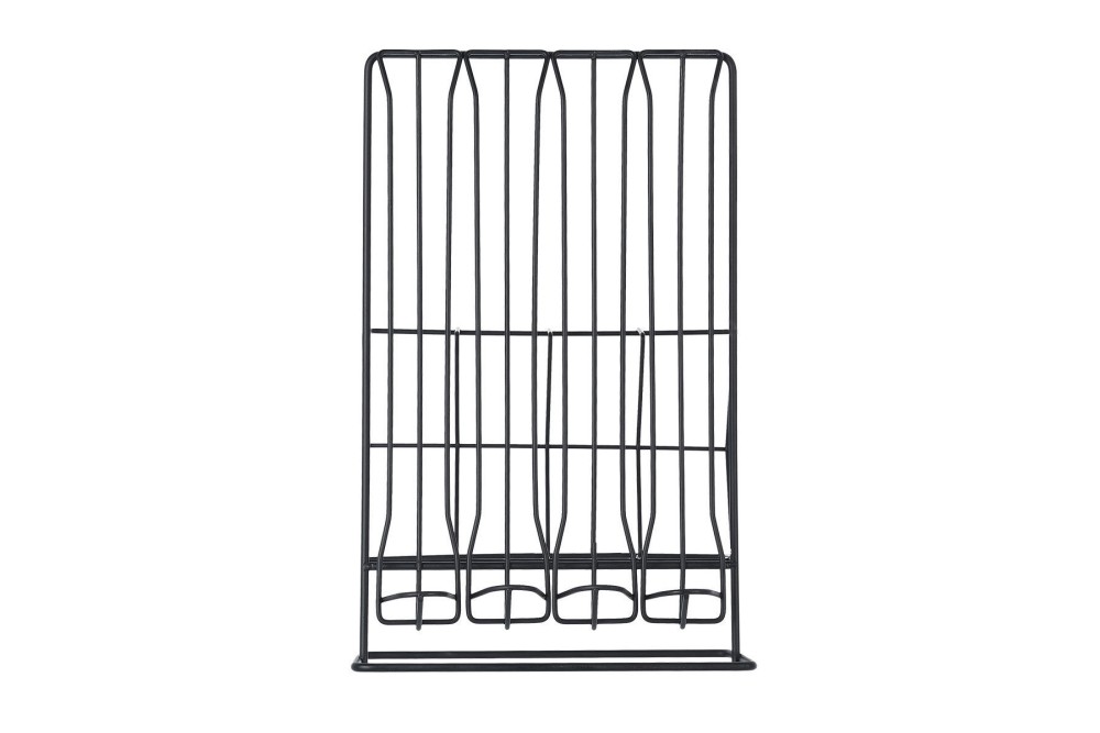 ESTIA ΒΑΣΗ ΓΙΑ ΚΑΨΟΥΛΕΣ & ΣΥΣΚΕΥΑΣΙΕΣ ESPRESSO METAL BLACK ΜΕΤΑΛΛΙΚΗ ΔΙΠΛΗΣ ΟΨΕΩΣ ΜΑΥΡΗ