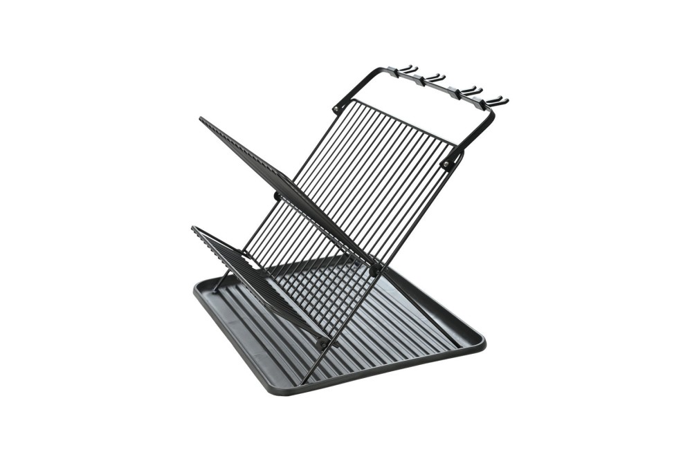 ESTIA ΠΙΑΤΟΘΗΚΗ ΑΝΑΔΙΠΛΟΥΜΕΝΗ ΜΕΤΑΛΛΙΚΗ ΜΑΥΡΗ 2 ΕΠΙΠΕΔΩΝ