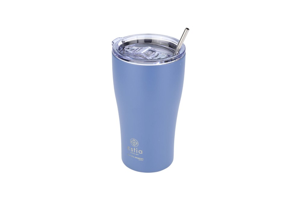 ESTIA ΘΕΡΜΟΣ COFFEE MUG SAVE THE AEGEAN 500ml DENIM BLUE