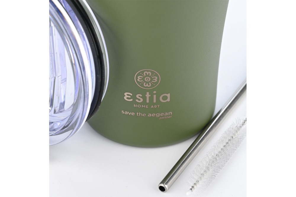 ESTIA ΘΕΡΜΟΣ COFFEE MUG SAVE THE AEGEAN 500ml FOREST SPIRIT