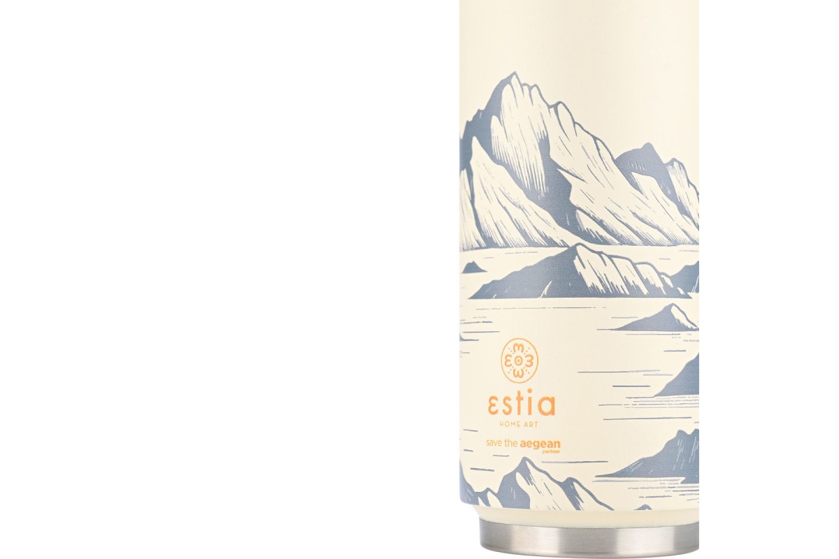 ESTIA ΘΕΡΜΟΣ TRAVEL CUP SAVE THE AEGEAN 500ml ALPINE ESSENCE