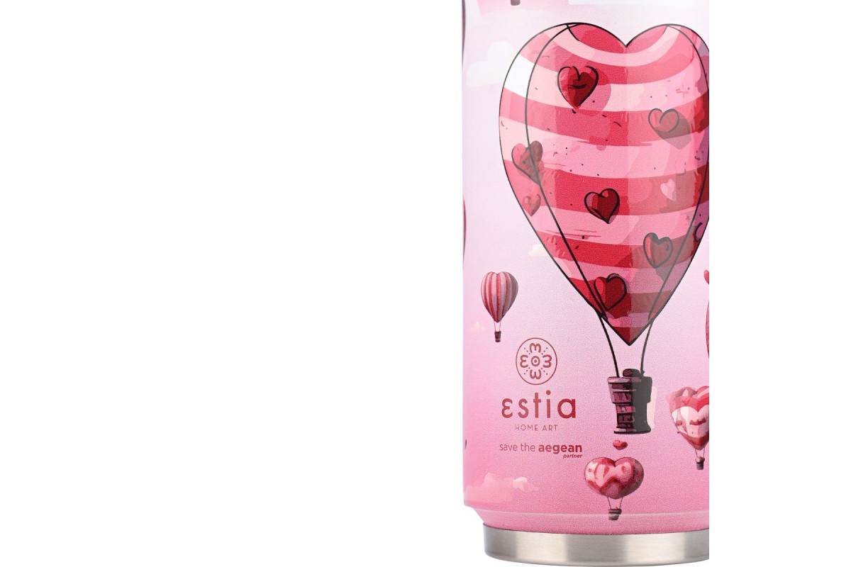 ESTIA ΘΕΡΜΟΣ TRAVEL CUP SAVE THE AEGEAN 500ml LOVE ASCEND