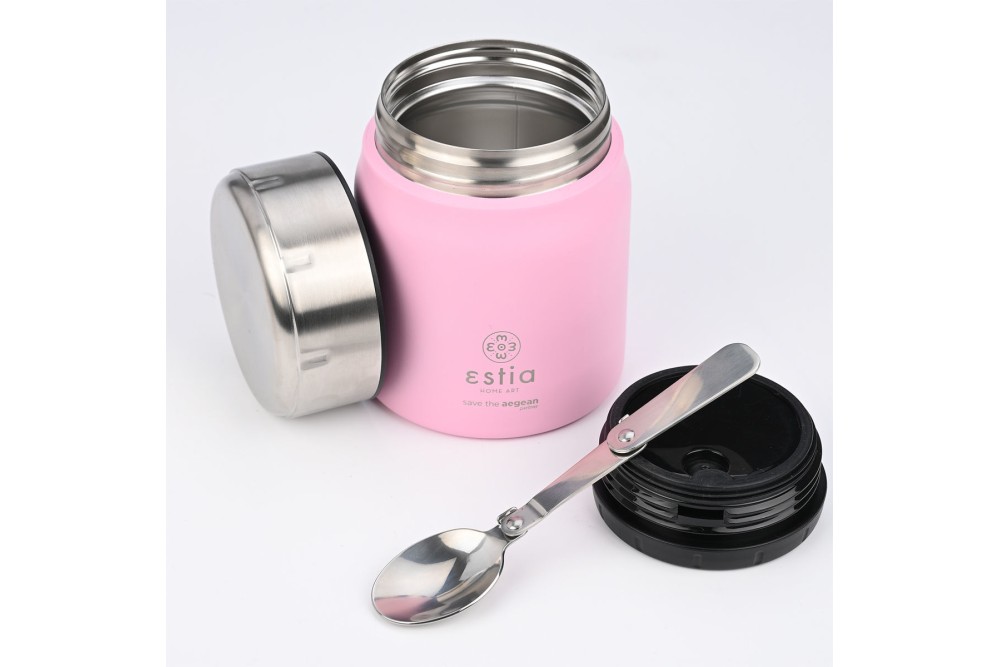 ESTIA ΘΕΡΜΟΣ LUNCH POT SAVE THE AEGEAN 0.5lt BLOSSOM ROSE