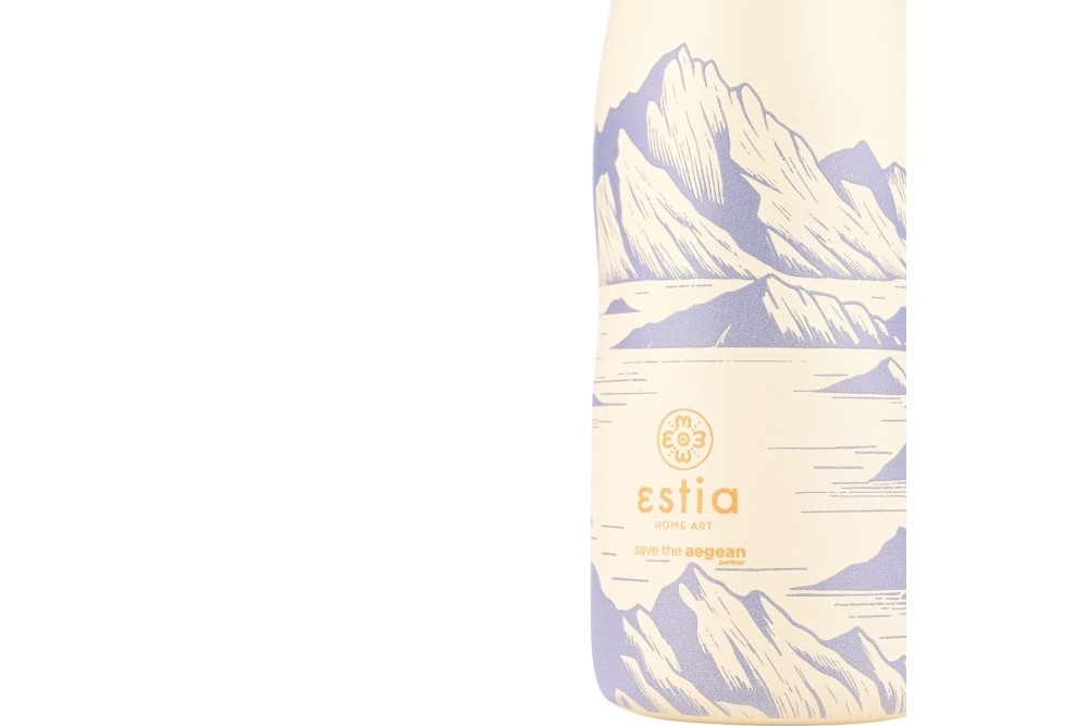 ESTIA ΘΕΡΜΟΣ TRAVEL FLASK SAVE THE AEGEAN 500ml ALPINE ESSENCE