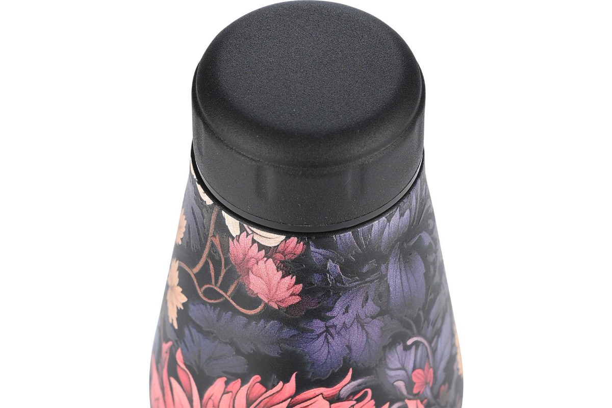 ESTIA ΘΕΡΜΟΣ TRAVEL FLASK SAVE THE AEGEAN 500ml MIDNIGHT BLOSSOM